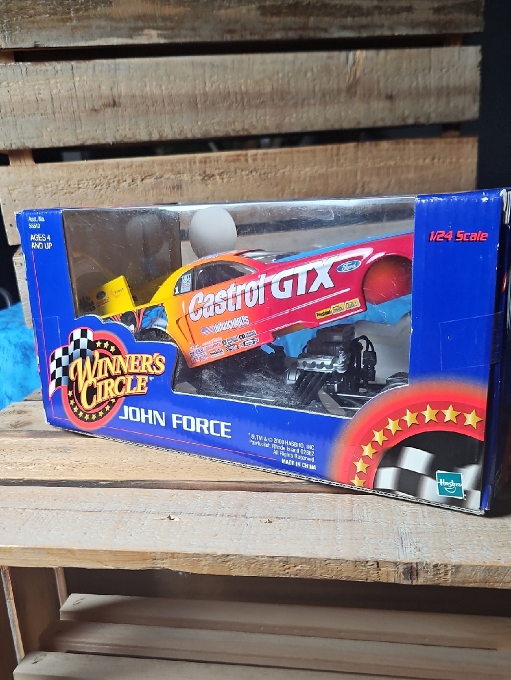 2/$69 Collectable Winner's Circle John Force Castrol GTX Dragster Toy -